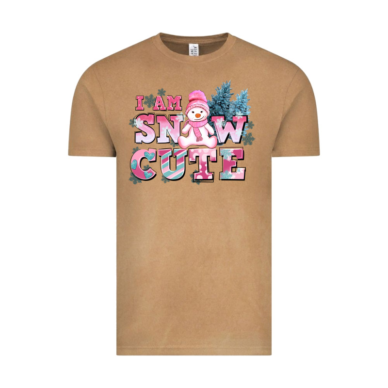 I Am Snow Cute Vintage Tee by AdoDesignShop | Teevron