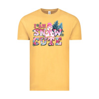 Vintage Mustard i am snow cute Vintage Tee - AdoDesignShop