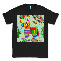Black pinata seamless pattern Classic Tee - BundleAndBundleShop