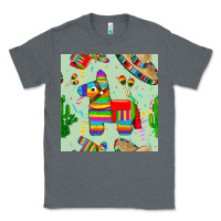 Charcoal Heather pinata seamless pattern Classic Tee - BundleAndBundleShop