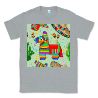 Heather Grey pinata seamless pattern Classic Tee - BundleAndBundleShop