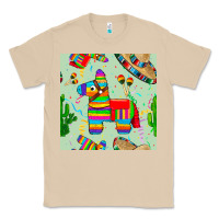 Mushroom pinata seamless pattern Classic Tee - BundleAndBundleShop