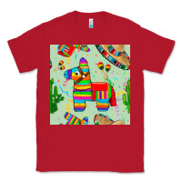 Red pinata seamless pattern Classic Tee - BundleAndBundleShop