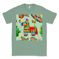 Sage pinata seamless pattern Classic Tee - BundleAndBundleShop
