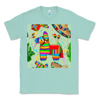 Seafoam pinata seamless pattern Classic Tee - BundleAndBundleShop
