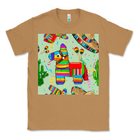 Toasted Coconut pinata seamless pattern Classic Tee - BundleAndBundleShop