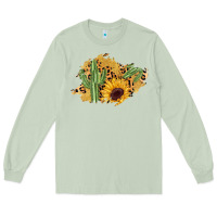 Matcha cactus leopard sunflower glitter  patch Long Sleeve Tee - AdoDesignShop