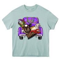 Arona Mardi Gras Truck With Farm Animals Heavy Core Tee - RanaPortraitStore