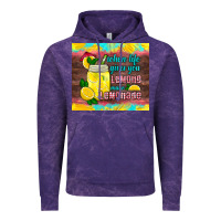 Cloud Purple when life gives you lemons make lemonade Vintage Hoodie - HRA Design Shop