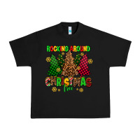 Black rocking around the christmas tree Urban Heavy Tee - AdoDesignShop