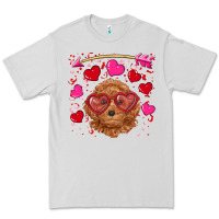Dove Grey valentine's day toy poodle Premium Tee - RanaPortraitStore