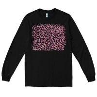 Black pink leopard with pink glitter Long Sleeve Tee - Artiststas