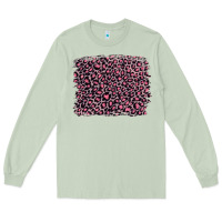 Matcha pink leopard with pink glitter Long Sleeve Tee - Artiststas