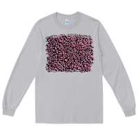 Moon Dust pink leopard with pink glitter Long Sleeve Tee - Artiststas