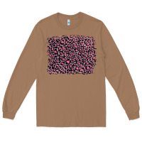 Toasted Coconut pink leopard with pink glitter Long Sleeve Tee - Artiststas