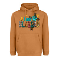 Meerkat I Am Blessed Cross Heavyweight Hoodie - BundleAndBundleShop