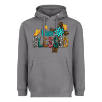 Storm I Am Blessed Cross Heavyweight Hoodie - BundleAndBundleShop