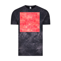 Cloud Black valentines day xoxo seamless pattern Vintage Tee - BundleAndBundleShop