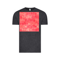 Vintage Black valentines day xoxo seamless pattern Vintage Tee - BundleAndBundleShop