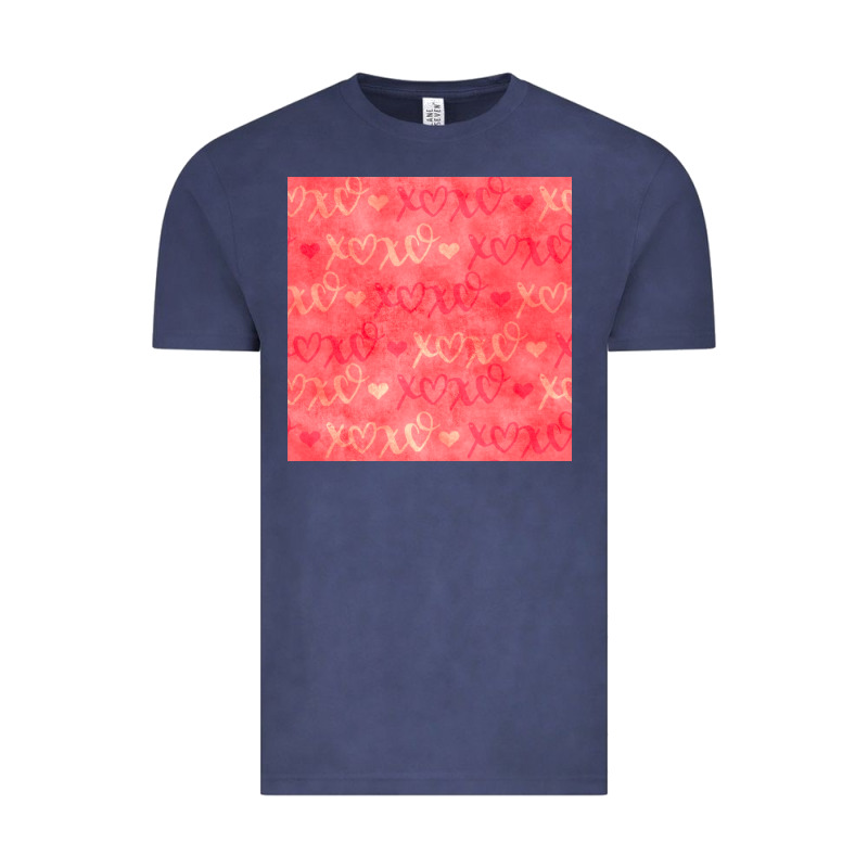 Valentines Day Xoxo Seamless Pattern Vintage Tee by BundleAndBundleShop | Teevron