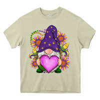 Mossy Mardi Gras gnome Heavy Core Tee - RanaPortraitStore