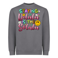 Storm staying delulu is the solulu Heavyweight Sweatshirt - Artiststas