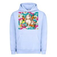 Pigment Grape Ice easter day rabbit Urban Hoodie - TumblerDesignByShophia