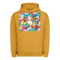 Pigment Peanut Butter easter day rabbit Urban Hoodie - TumblerDesignByShophia