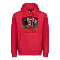 Cardinal Not Today Heifer Premium Hoodie - Bettercallsaul