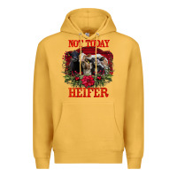 Mustard Not Today Heifer Premium Hoodie - Bettercallsaul