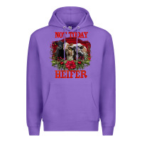 Purple Not Today Heifer Premium Hoodie - Bettercallsaul