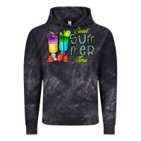 Cloud Black sweet summer time3 Vintage Hoodie - CowhideDigitalArt