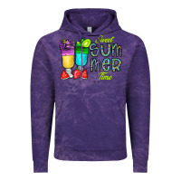 Cloud Purple sweet summer time3 Vintage Hoodie - CowhideDigitalArt