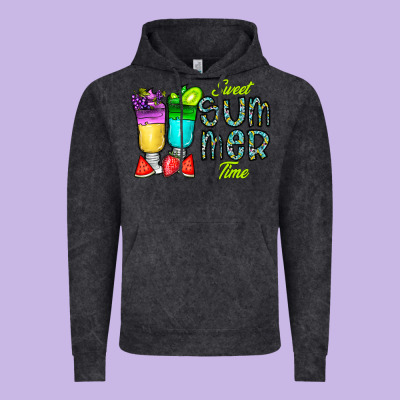Sweet Summer Time3 Vintage Hoodie Designed By Cowhidedigitalart