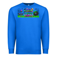 True Royal thick thighs and spooky vibes libbey glass Premium Sweatshirt - BundleAndBundleShop