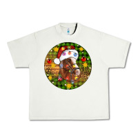 Pistachio Christmas horse Urban Heavy Tee - Artiststas