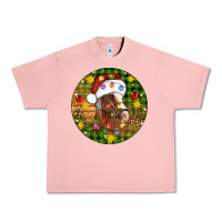 Salmon Christmas horse Urban Heavy Tee - Artiststas