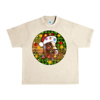 Sandshell Christmas horse Urban Heavy Tee - Artiststas