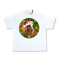 White Christmas horse Urban Heavy Tee - Artiststas