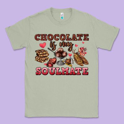 Chocolate Is My Soulmate Classic Tee Designed By Adodesignshop