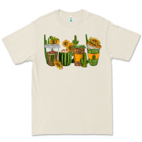 Bone cactus coffee cups Premium Tee - texasbilliewilder