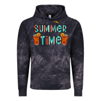 Cloud Black sweet summer time Vintage Hoodie - CowhideDigitalArt