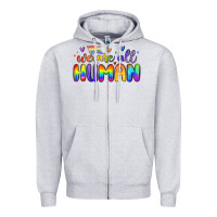 Heather Grey we are all human Zipper Hoodie - MaliasSmallBusiness