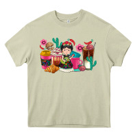 Mossy But first cafecito y chismecito Heavy Core Tee - RanaPortraitStore