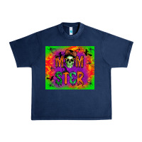 Navy momster Urban Heavy Tee - BundleAndBundleShop