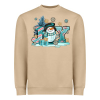 Mushroom cute coffeecup snowmanand joy Heavyweight Sweatshirt - AdoDesignShop