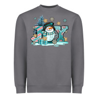 Storm cute coffeecup snowmanand joy Heavyweight Sweatshirt - AdoDesignShop