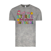 Cloud Rock call me antisocial but please don't call me Vintage Tee - Artiststas