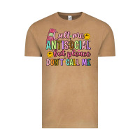Vintage Camel call me antisocial but please don't call me Vintage Tee - Artiststas