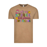 Vintage Coffee call me antisocial but please don't call me Vintage Tee - Artiststas